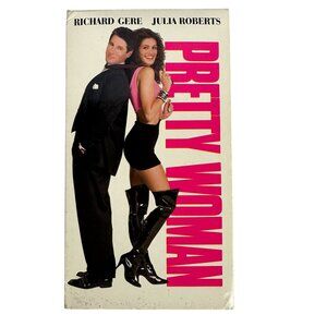 Pretty Woman VHS Tape 1990 NTSC Richard Gere Julia Roberts Classic Romantic